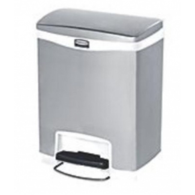 Container  Slim Jim  Stainless  8 Gal