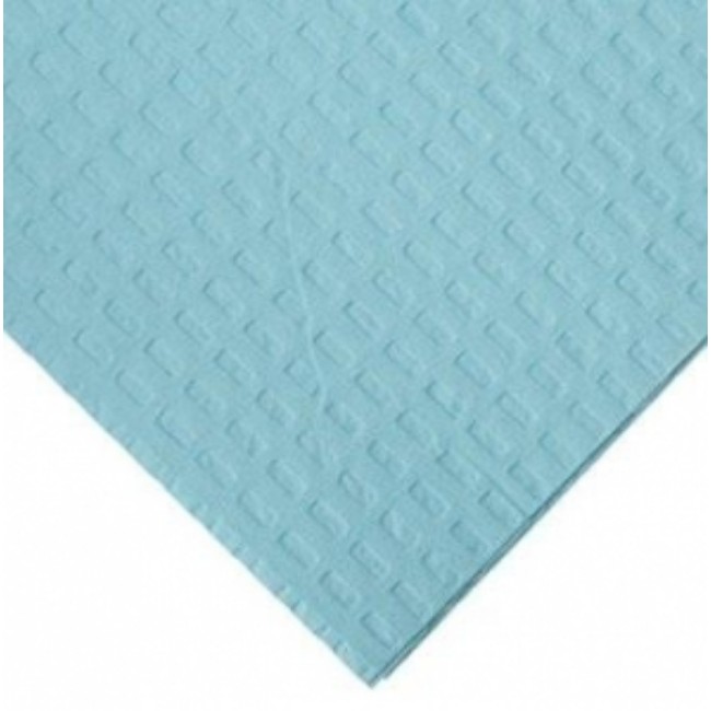 Towel  Bib  Blue  3 Ply Poly 13X18