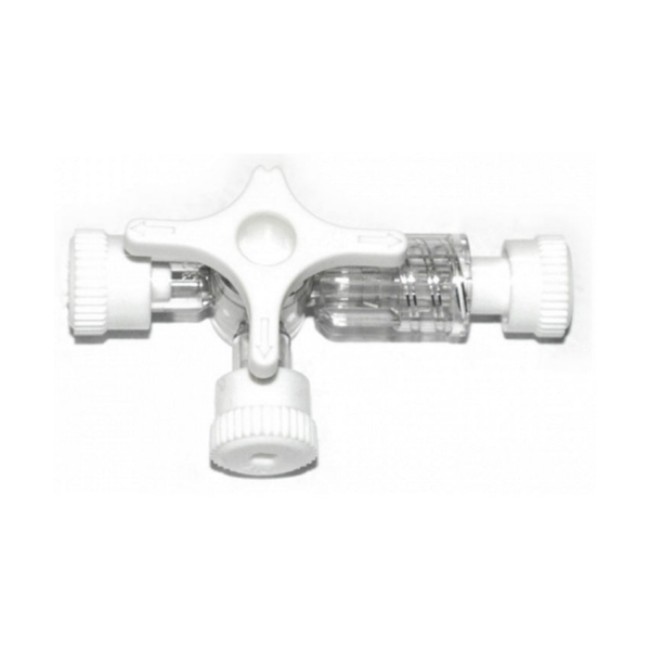 Connector  Plus Stopcock  360 White Bl