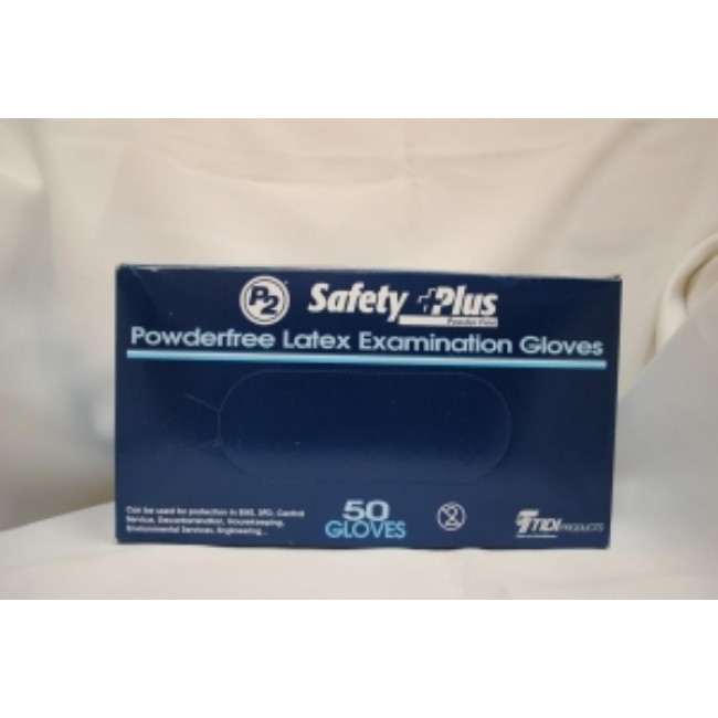 Glove  Latex  Safety Plus  15Mil  Pf  Md
