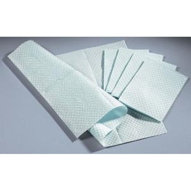 Towel  Pro  Tissue Poly  3 Ply  Blue  13X18
