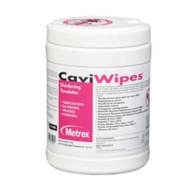 Caviwipes Surface Disinfecting Wipes   7  X 9   45 Wipes Per Flat Pack