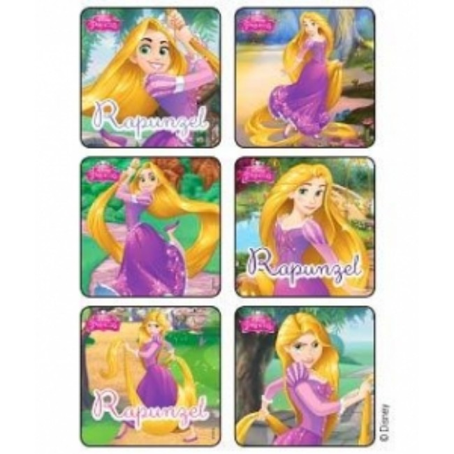 Sticker   Tangled Rapunzel 75 Pk