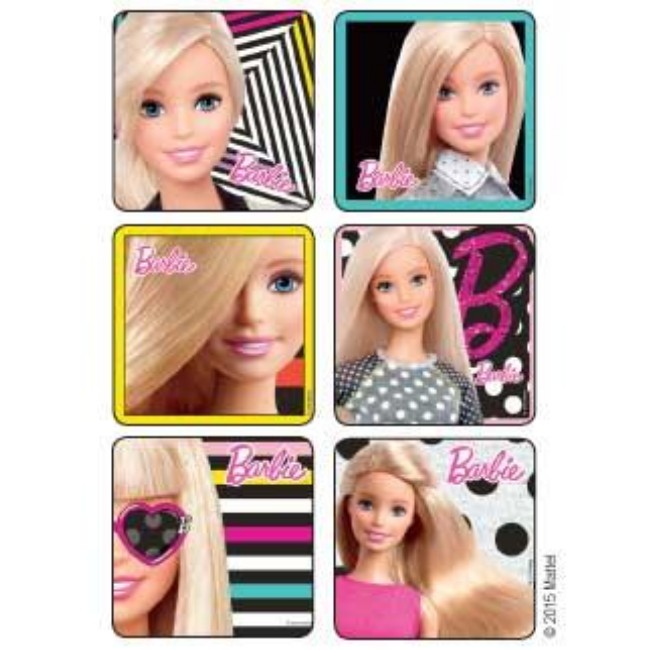 Sticker   Barbie 75 Pk