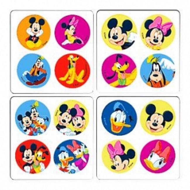 Sticker Mickey And Friends  300 Pk 