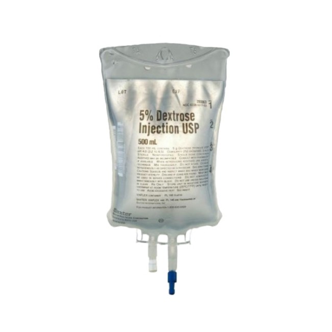 Dextrose 5  Water Inj 500Ml  Non Returnable Item 