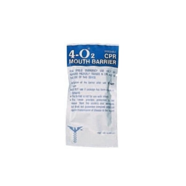 Mask   Disposable Cpr   4 O2  Mouth Barrier