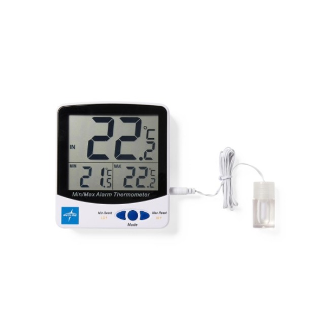 Thermometers  Digital Refrigerator And Freezer Thermometer   1 Probe With 5 Ml Glycol Bottle    50 To 70 C