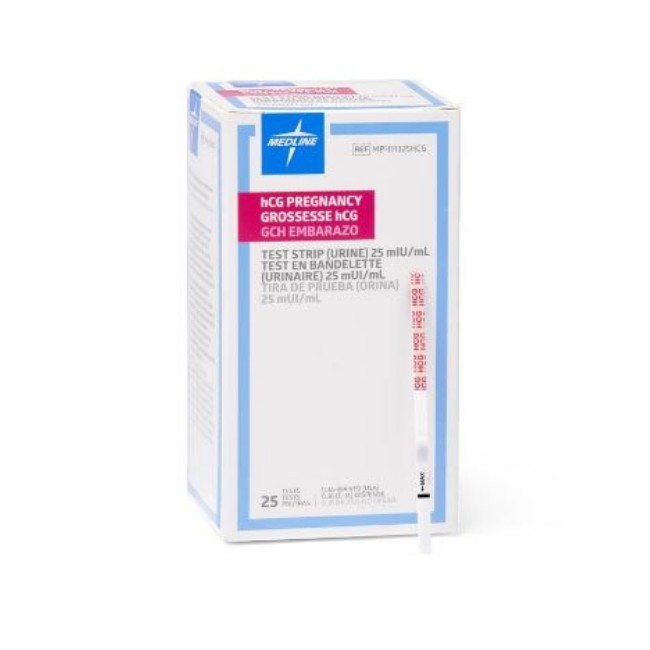 Pregnancy Tests  Hcg Pregnancy Test Strip   Urine   25 Miu Ml