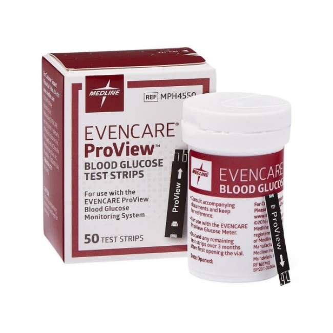 Test Strips  Evencare Proview Glucose Strip