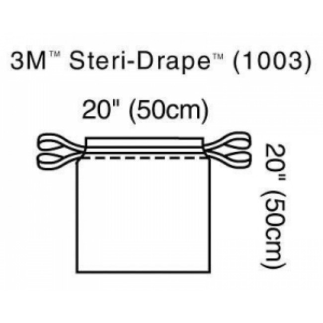 Bags  Steri Drape Isolation Bag   20  X 20 