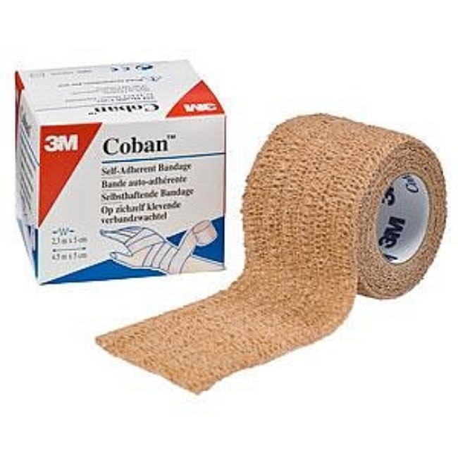 Bandage  Self Adhrnt  Coban  2X5  Lf  Strle