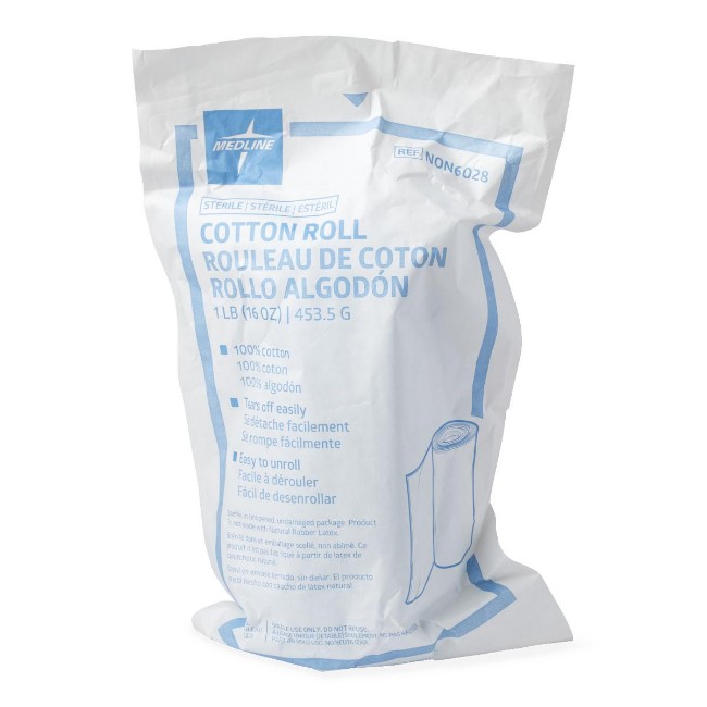 Bandage   Cotton Roll Sterile 1Lb