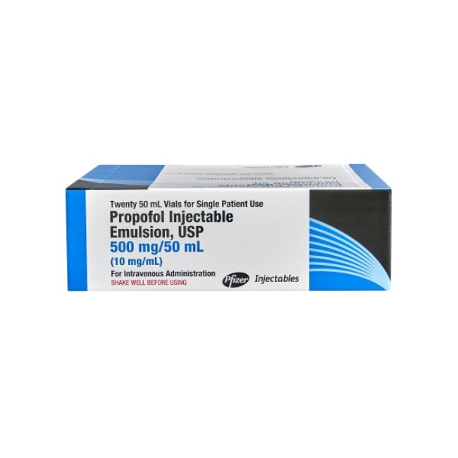 Injections  Propofol Injection   1  Sdv   20 X 50 Ml