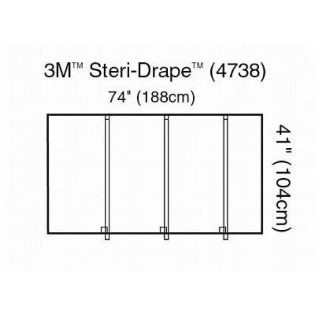 Dbm Drape  C Arm  Steridrape  41 X 74