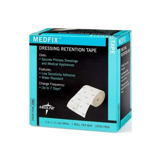 Tape  Medfix Dressing Retention Tape   4  X 11 Yd 