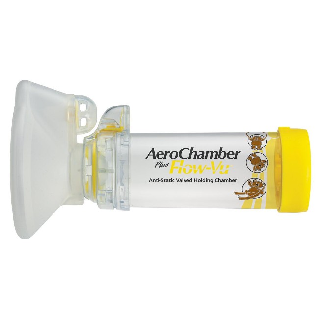 Aerochamber  Plus  Flow Vu  Avhc  Med Mask
