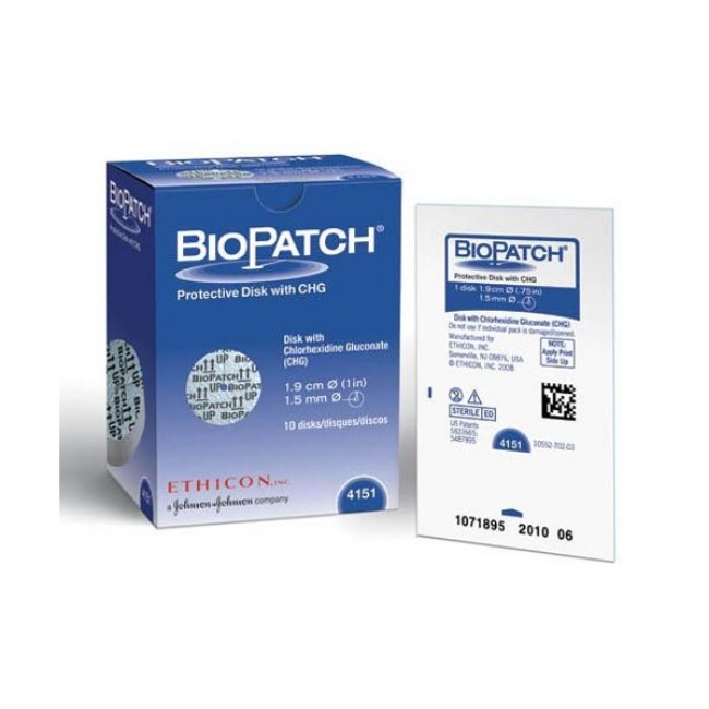 Dressing  Biopatch Chg Disc Dressing   0 75  Dia   1 5 Mm Hole