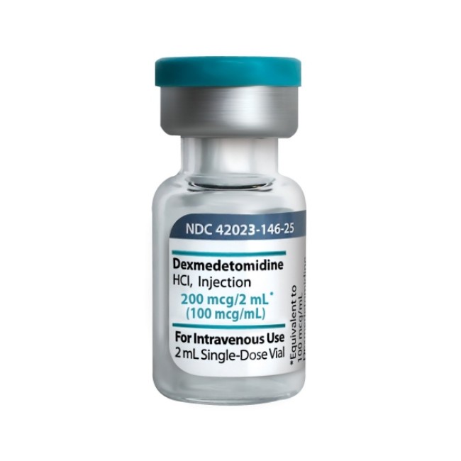 Injections  Dexmedetomidine Hcl Injection   Single Dose Vial   100 Mcg Ml   25 X 2 Ml