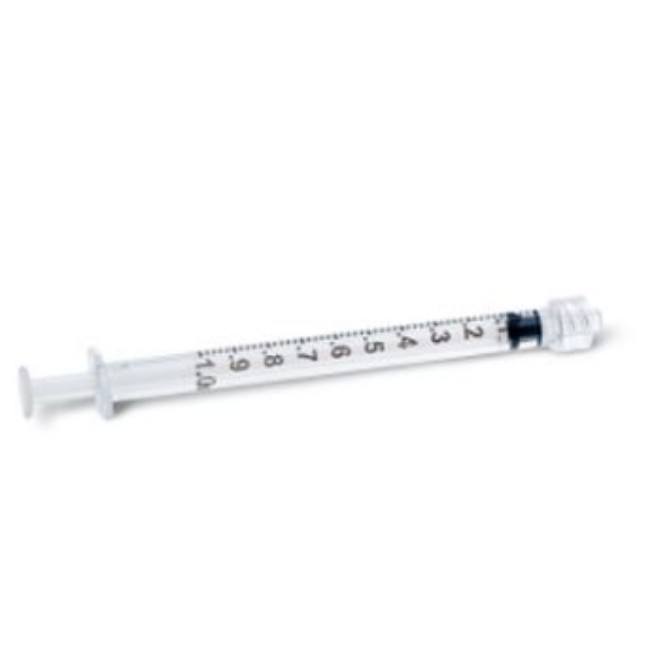 Sterile Luer Lock Syringe With Low Dead Space   1 Ml