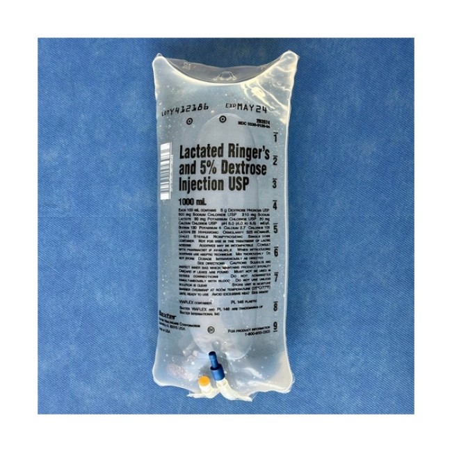 Ringer s Injections  Lactated Ringer s And 5  Dextrose Injection   1  000 Ml Bag