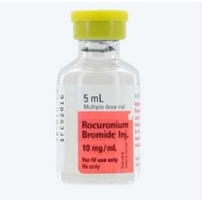 Rocuronium Bromide Injection   Multidose Vial   10 Mg   Ml   10 X 5 Ml