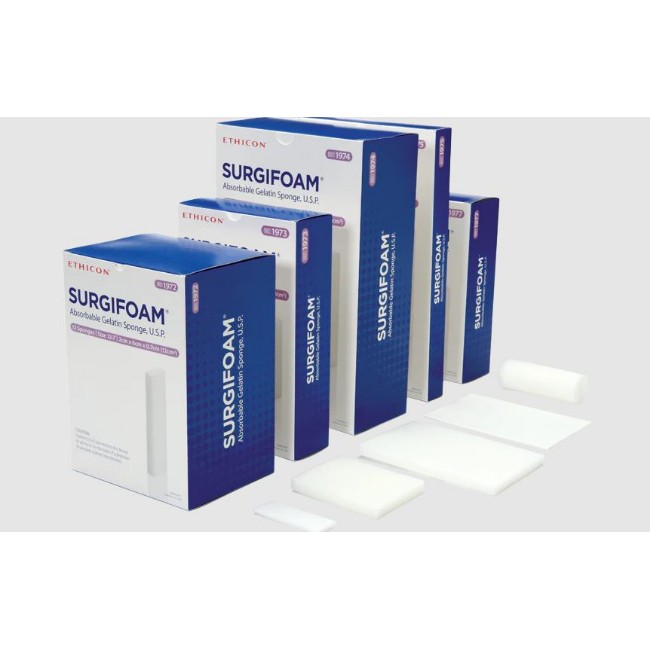 Agent Hemostatic Surgifoam Powder 1Gm Porcine Gelatin Absorbable