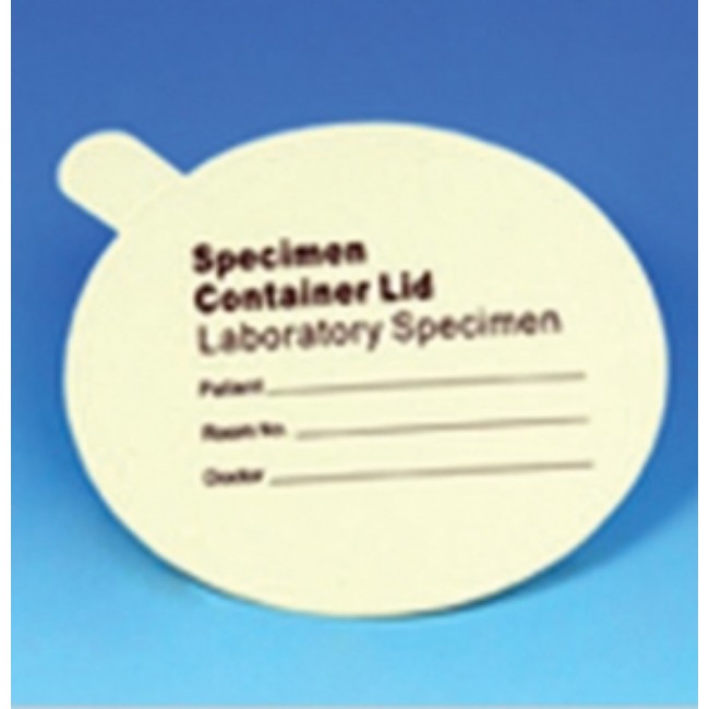 Paper Lid For 6 5 Oz Specimen Containers