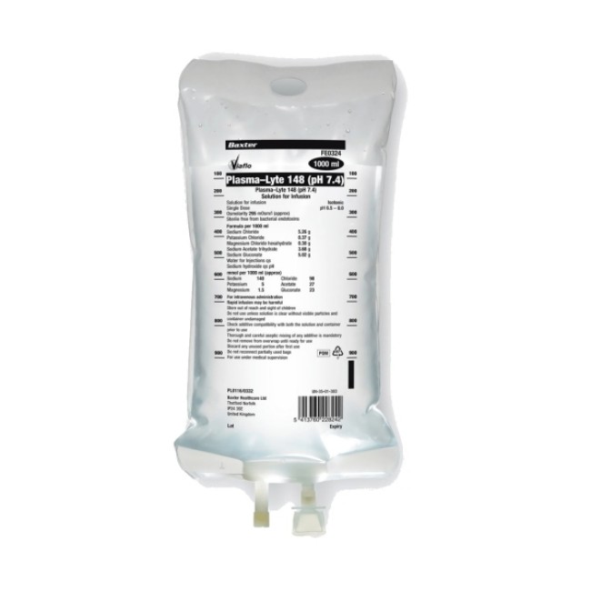 Plasma Lyte 148 Injection Solution   1000 Ml