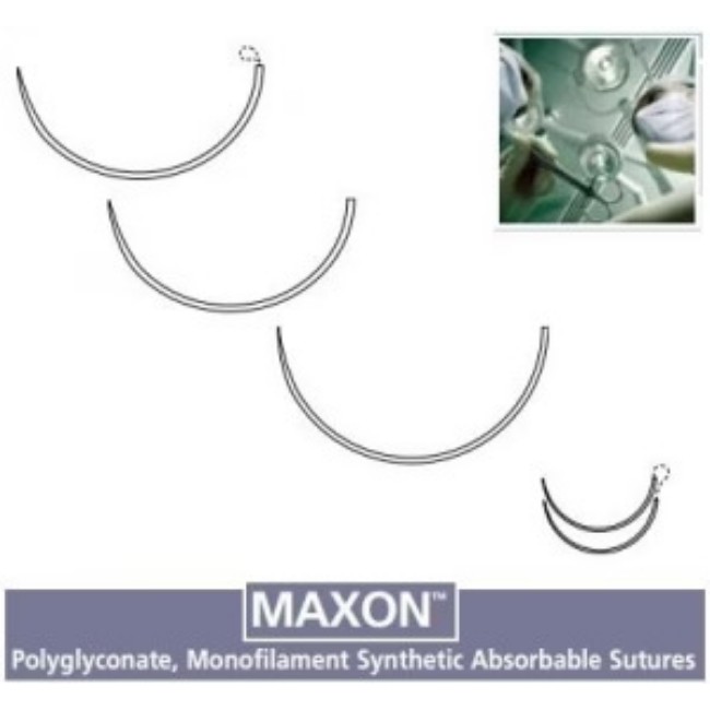 Maxon Clear Suture   Size 3 0   18   Ce 4 C 13 Needles