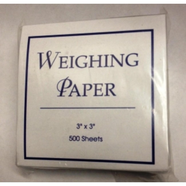 Weighing Paper  4X4  500 Sheets Box