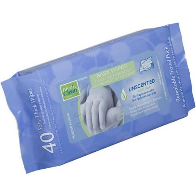 Wipe  7 0X8 0  Unscented  Soft Pk  40 Pk