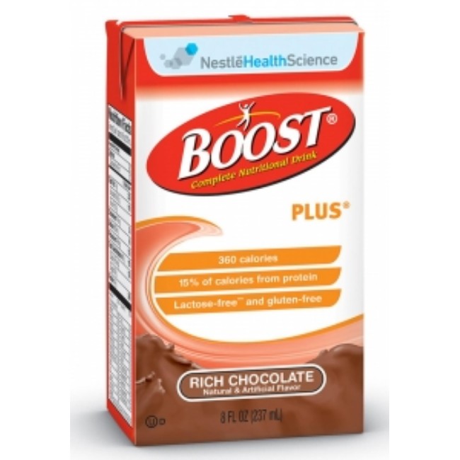 Boost Plus   Chocolate   8 Oz Tetra