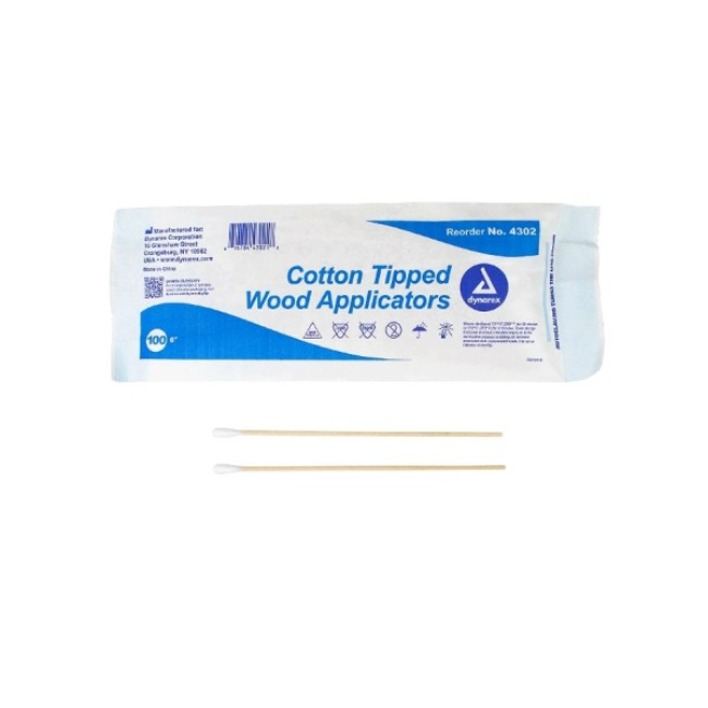 Applicator  6 Cttn Tp  Non Sterile