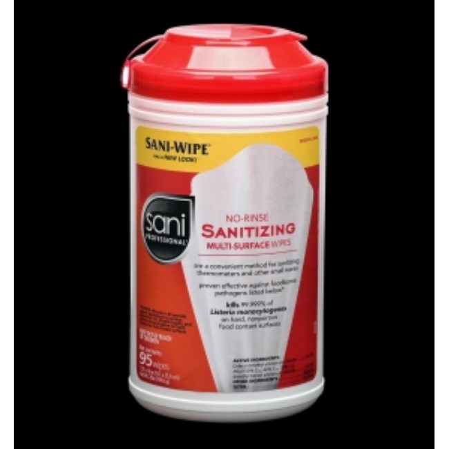 Wipe  Sanitizing  No Rinse  7 75X9