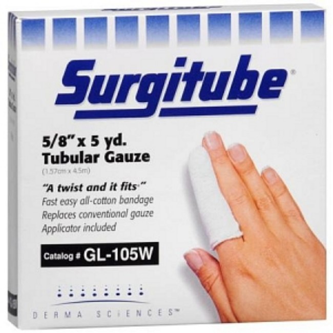 Gauze  Surgitube  5 8X15yds  White