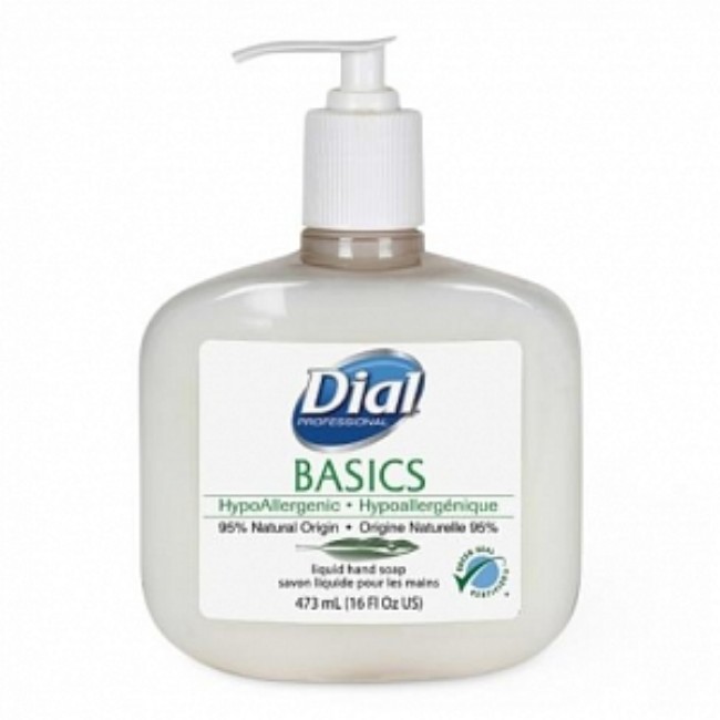 Soap  Dial  Liquid  Basics  W Pump  16Oz  12Cs