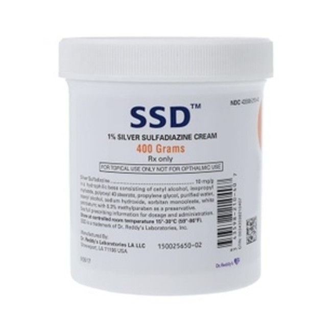 Silver Sulfadiazine 1  Crm 400Gm Dr Reddy