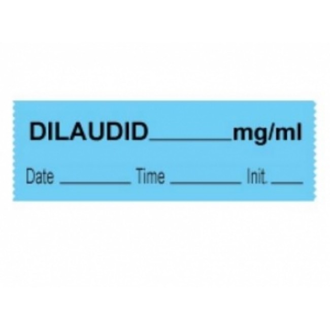 Tape  Dilaudid Mg Ml  1 2X500  Blue