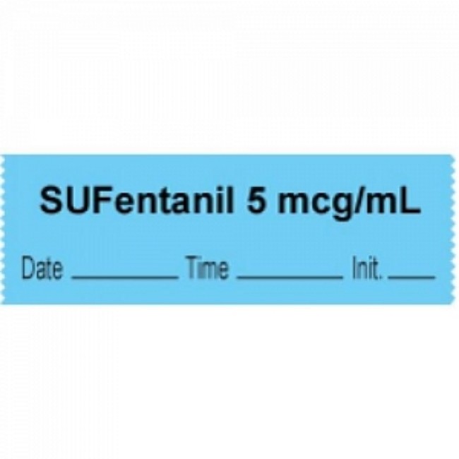 Tape  Sufentanil 5 Mcg Ml  Dti 1 2X500