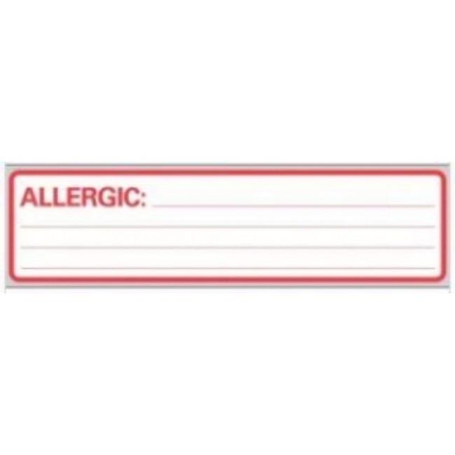 Label  Allergic 1 3 8 X 5 3 8 200 Rl