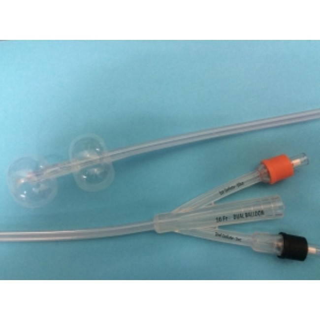 Catheter  Duette 16Fr 2 Way  Single  Lf