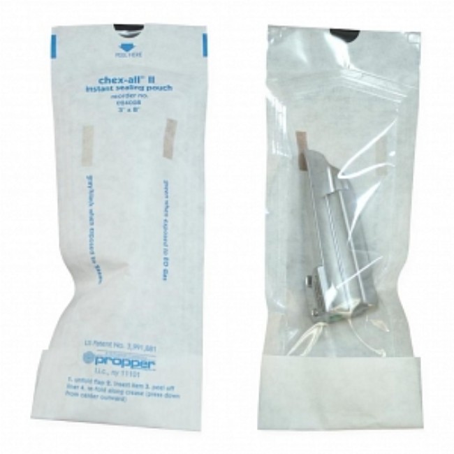 Pouch Sterilization 3  X 8 