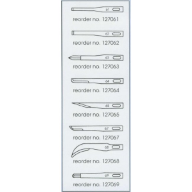 Blades  Surgical Blade   Fine    62