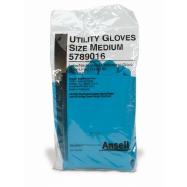 Glove  Utility  Latex Nitrile Blend  Lg