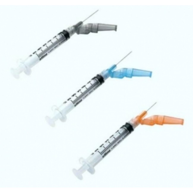 Syringe  Needle  20Gx1 5  3Ml  Ll  Safet