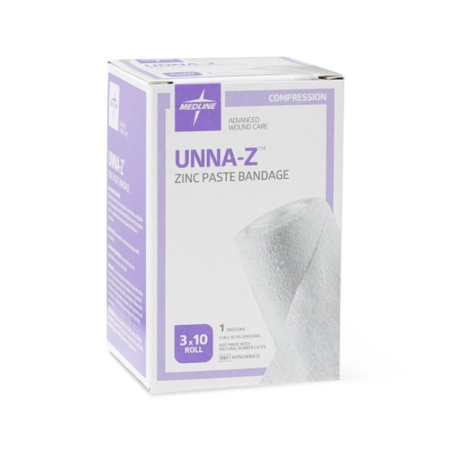 Unna Boot  Unna Z Zinc Oxide Compression Bandage   3  X 10 Yd 