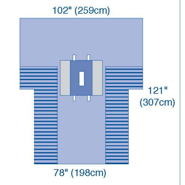 Drape  Laparotomy  Pch Ultragard