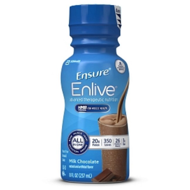 Ensure Enlive  Chocolate 8Oz Btl   24 Cs