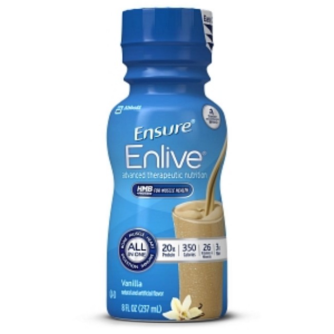 Ensure Enlive   Vanilla   8Oz  Btl   24 Cs